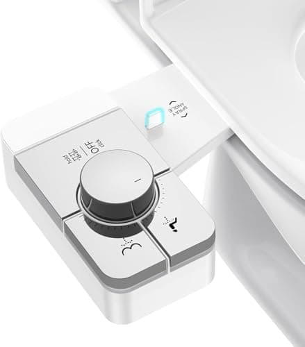 Upgrade Adjustable Angle Dual Nozzle Bidet Attachment For