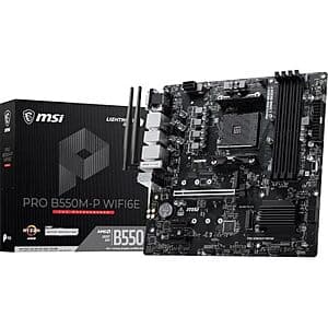 MSI PRO B550M-P WIFI6E ProSeries Motherboard