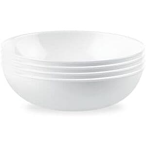 4-Pack 46-Oz Corelle Chip Resistant Glass Meal Bowls