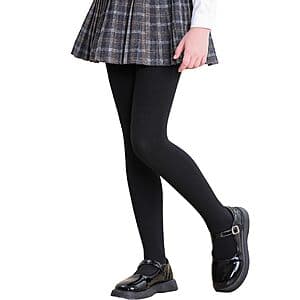 Amazon – DIPUG Girls’ Fleece-Lined Footed Tights - $7.49 w/