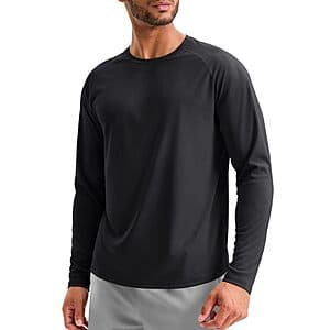 Amazon – Soothfeel Men’s Long-Sleeve Quick-Dry Workout Shirt