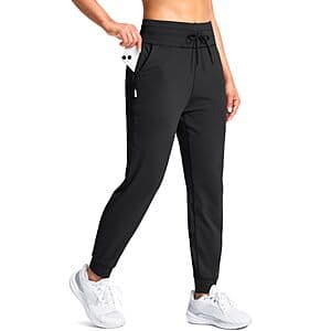 SANTINY Women's High-Waist Jogger Sweatpants