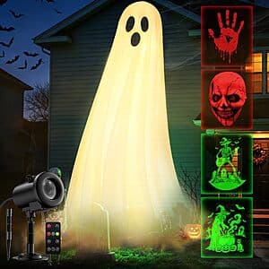 Amazon – Beforalla 12-in-1 Halloween Outdoor Projector