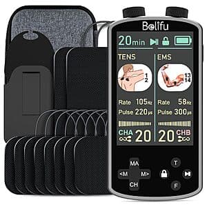 Amazon – Belifu 4-in-1 TENS/EMS Muscle Stimulator - $23.99