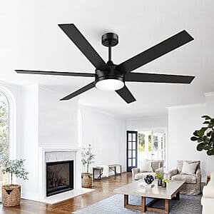 Vaczon 60-Inch Smart Ceiling Fan with Light