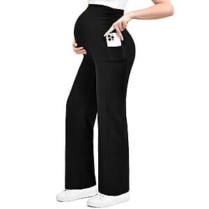 Ipletix Maternity Wide-Leg Lounge Pants