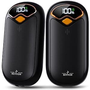 BEYYON 2-Pack Rechargeable Hand Warmers