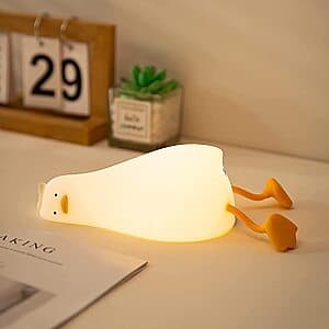 HAPPYBAG Rechargeable Duck Night Light