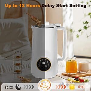 34-oz 10-in-1 Automatic Nut Milk Maker