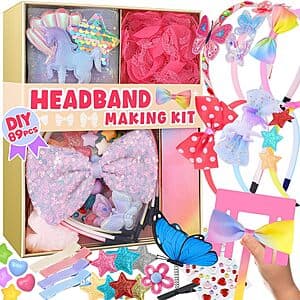 yasest 89-Pc Headband Making Kit