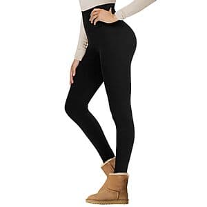NexiEpoch Women's Fleece-Lined Leggings