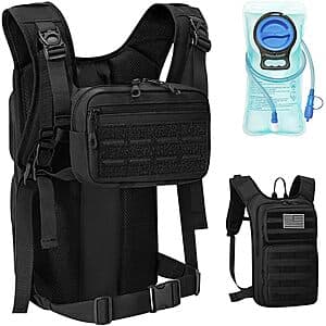 Koculemi Tactical Hydration Backpack w/ 2L Bladder