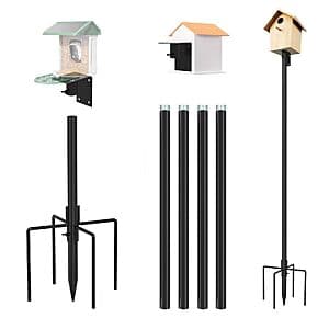 ERYTLLY 96-Inch Bird House Pole Mount Kit