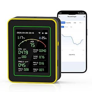 JIUYUDS WiFi Air Quality Monitor