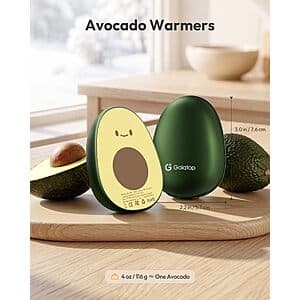 Gaiatop Rechargeable Hand Warmers 2 Pack, Magnetic, Avocado