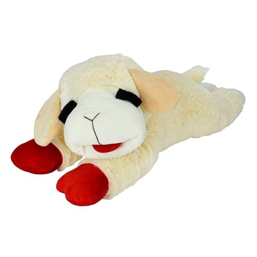 24" Multipet Lamb Chop Plush Dog Toy (X-Large)