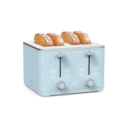 Martha Stewart 4-Slice Toaster, 10 Shade, Self-Centering
