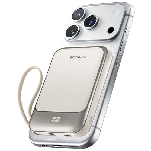 10000mAh 22.5W Wireless Portable Charger with Built-in USB-C